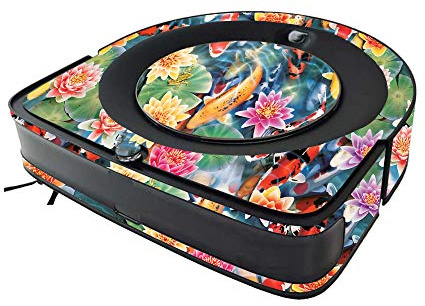 MightySkins Skin Compatible with iRobot Roomba s9 Vacuum - Koi Pond | Protective, Durable, and Unique Vinyl Decal wrap Cover | Easy to Apply and Change Styles | Made in the USA