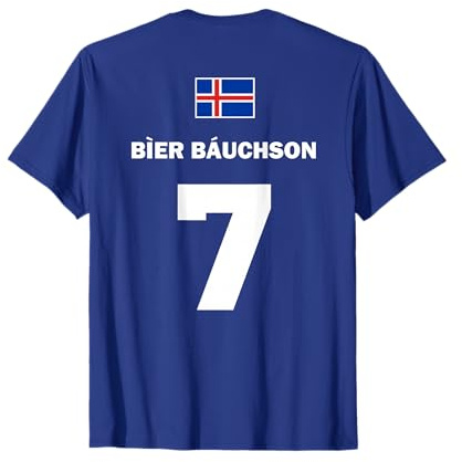 Isländische Namen Island Sauf Trikot Fußball Mallorca T-Shirt