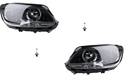 Johns, Scheinwerfer Set Hauptscheinwerfer passend für VW Touran 1T L R H15 mit H7 2010-