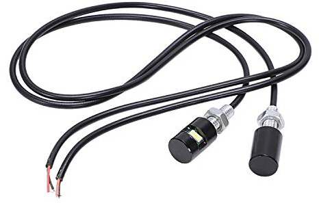 GROCKSTR Lot de 2 éclairages LED blancs à vis pour plaque d'immatriculation de moto et voiture GROCKSTR Lot de 2 éclairages LED blancs à vis pour plaque d'immatriculation de moto et voiture GROCKSTR