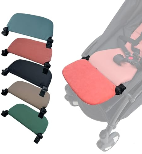 Brogtorl Zubehör für Kinderwagen Beinstütze Erweiterungsbrett Kompatibel mit Babyzen YOYO - ohne Demontage - 6,2 Zoll Verlängerung, einfach zu befestigen und zu reinigen (Farbe Rosa)