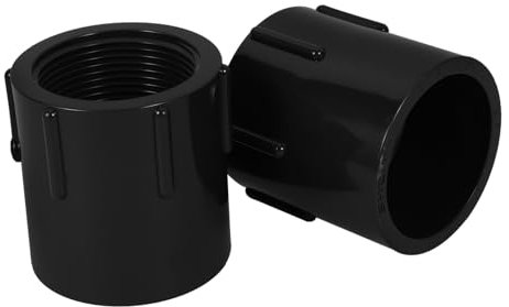 OSALADI 2stücke Pvc Innengewinde Adapter Robuste Pvc Fittings Mit Innengewinde Für Sichere Wasserinstallationen Für Wohn Und Gewerbeanwendungen