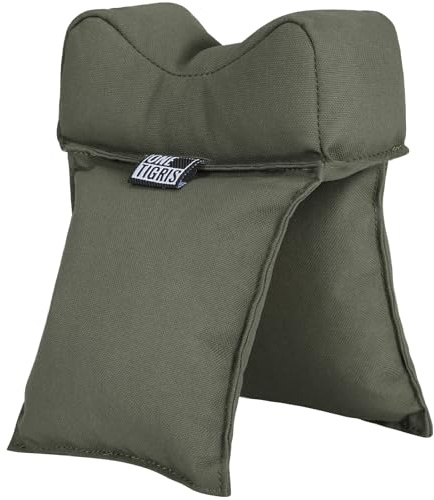 OneTigris - Soporte para armas, soporte de varilla frontal, bolsa de descanso de caza, soporte de rifle para exteriores, caza, tiro, deportes de tiro, práctica de tiro a objetivo-(verde guardabosques