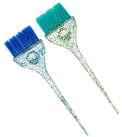 WOFASHPURET Kit 2 Pettini e Pennelli Applicatori per Tintura Chioma, Spazzole per Colpi di Sole Professionali, Facili da Pulire per Uso Domestico e Saloni di Bellezza