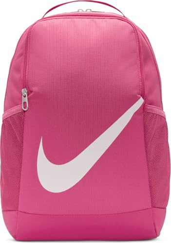 Nike Brasilia DV9436 Children's Backpack 18 L, Sweet Beet Sweet Beet Platinum Violet, Standard Size, Young Athletes