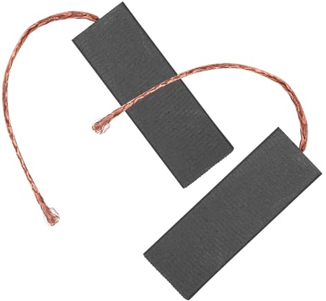 Yardwe 2pcs Carbon Brush Replacement for Motor with Smooth Surface and Copper Wire Material Compatible with Washing Machine Repair and Power Tool Accessories