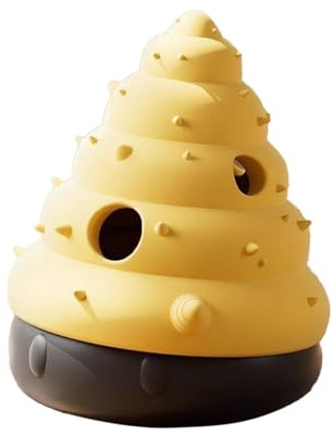 Folpus Jouet Distributeur de friandises pour Chien, Distributeur de Nourriture à Alimentation Lente, Jouet d'enrichissement pour Chiens hérissons, Conque