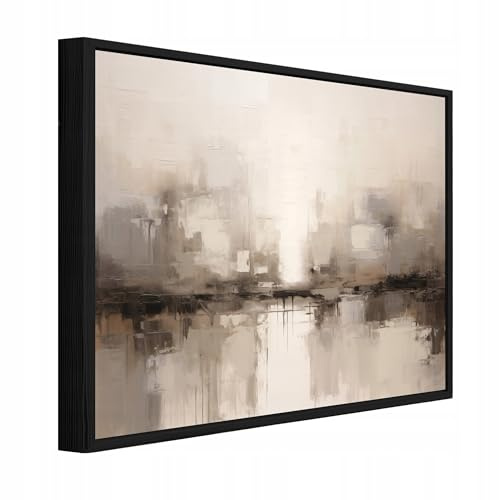 WallArena Leinwand Bilder Abstraktion - 60 x 40 cm Marmor | Leinwandbilder, Bild auf leinwand, Wandbild XXL groß Wandbilder für Wohnzimmer Schlafzimmer Wohnzimmerbilder