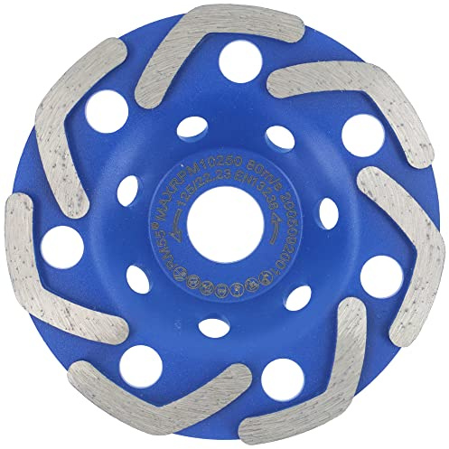 PRODIAMANT Premium Diamant-Schleiftopf Special Wing Beton/universal 125 mm x 22,2 mm Diamantschleiftopf 125mm