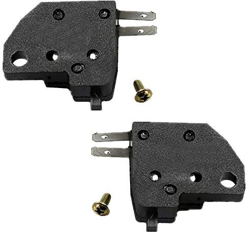 2 Pcs Motorcycle Brake Light Switch Motorbike Accessory Motorcycle Part for Motorcycle (Left and Right)