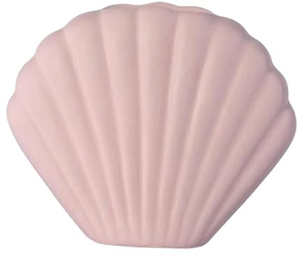 LOVIVER Muschelform Vase, Keramikvase, Keramik Blumenvasen für Moderne Wohnkultur, Pflanzgefäß für Pflanzgefäße Im Innenbereich, Kunstdekoration für Wohnkultu, S Rosa