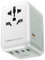 MOMAX Universal Travel Adapter, 70W GaN Travel Adapter with UK/EU/AU/US Plugs, 3USB-C PD & 2USB-A QC International Adapter Charger,Adapter Plug for Laptops Tablets Phones Vision Pro 1-World