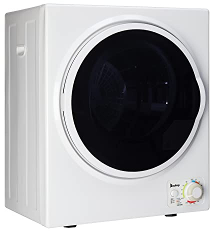Winado Portable Clothes Dryer, 1.5 Cu.ft. Mini Laundry Dryer, 5.5LBS Compact Electric Dryer w/LED Display, Stainless Steel Tub, Wall Mounting Kits, for Apartments Dorms RVs, 120V 850W