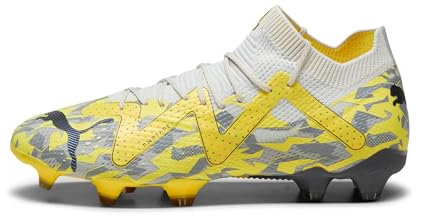 PUMA Herren Future Ultimate Fg/Ag Leichtathletik-Schuh, Grau (Sedate Gray Asphalt Yellow Blaze), 46 EU