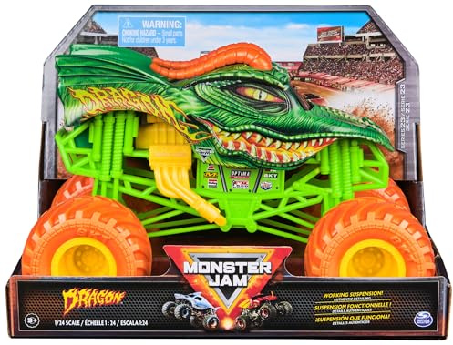 Monster Jam Toy Vehicle Truck 1to24 Die Cast Dragon M23