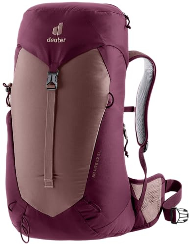 deuter AC Lite 22L SL Hiking & Daypack Backpack with Narrow Fit, Steel Frame & Superior Breathability