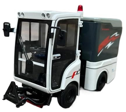 Collectible Race Car Model 1:18 For Fulongma Flmsd18 Articulated Road Washing Sweeper Alloy Static Models Display Collection Bedroom Decoration