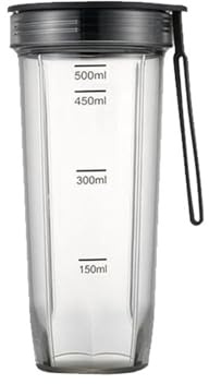 Blender Jar,Plastic Cup,Compatible for Xiaomi Pinlo,Blender Mini Portable Juicer Fruit Vegetable Mixer Ice Crusher Grinder(1pcs)