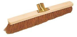 Matériel de nettoyage : BALAI COCO 60CM -DOUILLE METAL INCLINEE