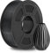 SUNLU PETG Filament 1,75 mm mit SUNLU Upgrade 1 kg Rolle, Maßgenauigkeit +/- 0,02 mm, für die meisten FDM 3D Drucker, Schwarz