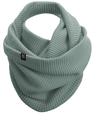 Manufaktur13 Knit Loop - Schlauchschal, Strick Loop mit Waffle Knit Muster, Wollschal/Langschal in versch. Farben erhältlich (M13)