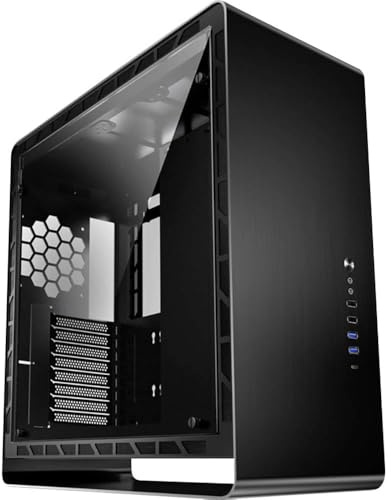 Jonsbo UMX6 Midi Tower, Verre Trempé - Noir