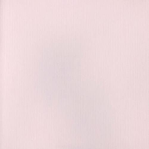Erismann Tapete | Kollektion Cyrille | 10080-05 | Vliestapete | Uni/Einfarbig | 0.53 x 10.05 m | Pink | Wohnzimmer | Flur | Büro | Küche | Wohnräume