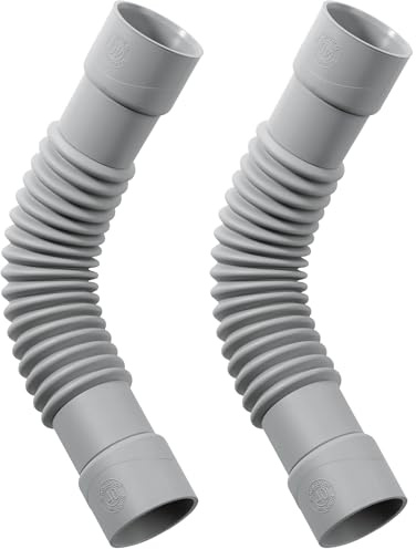 Wirquin 79008001 Raccord universel magicoude D40 à coller, gris (Lot de 2)