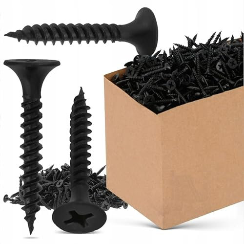 Premium Schnellbauschrauben - Grobgewinde - Gipskartonschrauben Trockenbauschrauben Rigipsschrauben (3,5 x 35 mm- 1000 St.)