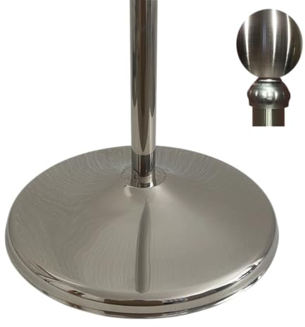 Pied pour drapeau avec mât et épandeur en inox finition argentés. Poids pied 3,0 kg. Mât avec pointe boule. Hauteur max. 250cm. Idéale pour drapeaux d’intérieur, bureaux, salles de réunion. Code C2-B
