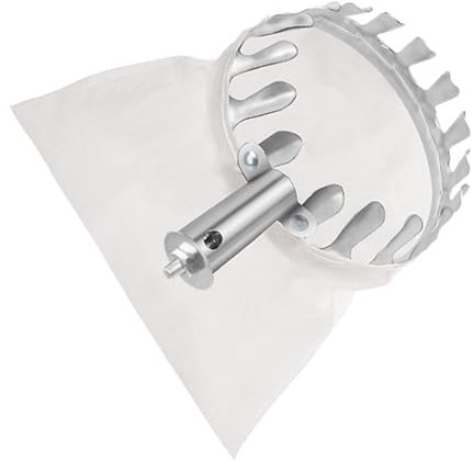 Metall Obstpflücker, Metall Kirschpflücker Kopf, Tragbare Arbeitssparende Obstpflücker, Hilfswerkzeug für Ernte Ernte, Korb, Kirsche, Birne