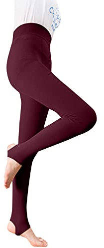 Thermo Leggings Damen Gefüttert Winter, Strumpfhosen Ohne Fuß Damen, Bauchweg Abnehmen Winterstrumpfhose Damen Gefüttert Stützstrumpfhose Stylisch Bequem Gefütterte Feinstrumpfhose Damen