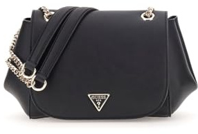 GUESS Convertible Crossbody Borsa Talent Conv XBody Flap Unisex-Adulto, Nero, Taglia Unica