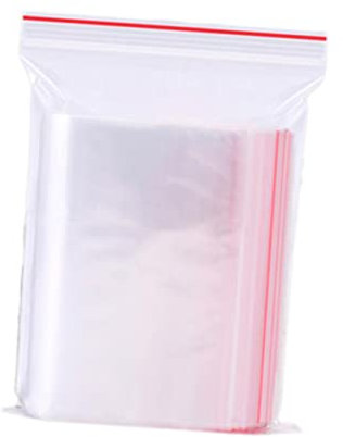 DECORNIJIA 100 Stück 6x8cm Durchsichtige Wiederverschließbare Beutel Mit Reißverschluss Aus 5-lagigem Kunststoff Versiegelte Aufbewahrungsbeutel Für Kleinteile Haushalt Büro Und Lager
