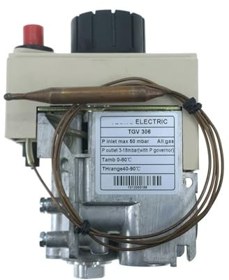 QCKRTAU Compatible avec TELONG, Compatible avec ELECTRI, Compatible avec TGV 306, Thermostat de chaudière à gaz, Compatible for remplacer EUROSIT 630