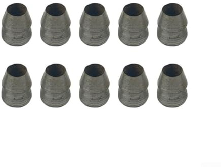 10-Piece Set of Round Steel Hammer Handle Wedges for Securing Replacement Handles, 8-19mm, Loosening(16MM)