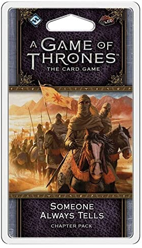 Fantasy Flight Games Someone Always Tells Chapter Pack: Agot LCG 2Nd Ed,Multicoloured