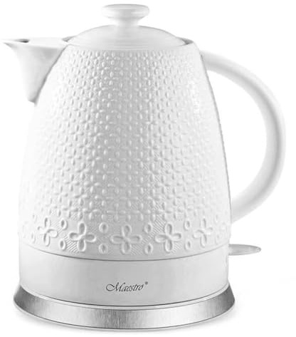 Maestro MR-073 electric kettle 1.2 L 1200 W Blanc