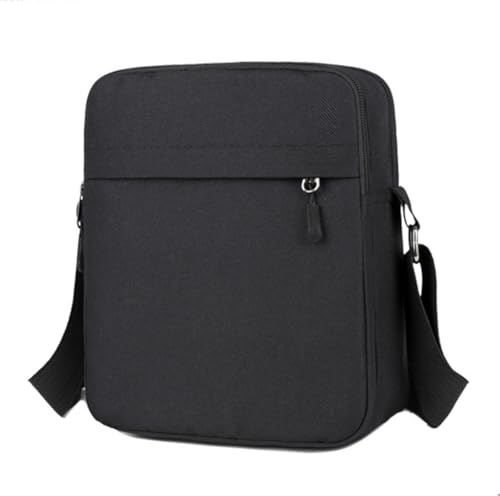 ANPTER Sacs Bandoulière Homme Sacoche Petits Sac à Bandoulière Crossbody Bag Shoulder Pochettes Sacs à Main Voyage Cartable Besace pour Loisirs Vacances Excursion Randonnée (Noir Homme Shoulder Bag)