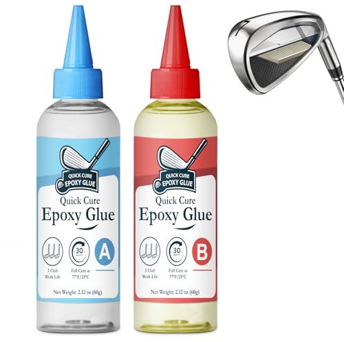 INNOVAYOU Rápido Epoxi 2 Componentes 4.23oz - Pegamento de Alta Resistencia Para Palos, Cabezas, Putters y Hierros de Golf