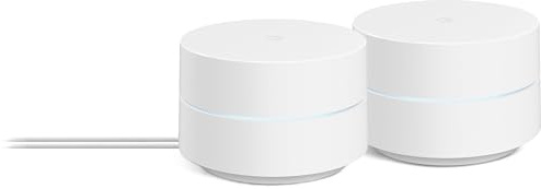 Google WiFi - AC1200 - Mesh WiFi System - WiFi Router - 3000 Sq Ft Coverage - 2 Pack