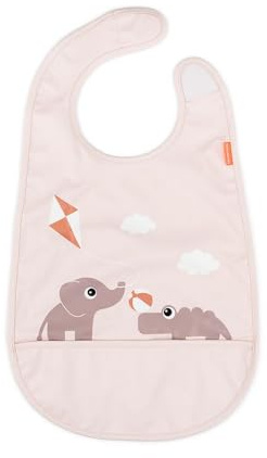 Done by Deer Babero unisex para bebé, Powder, M