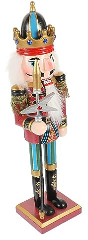 GETAJGHSD Decoración De De Cascanueces Navideños Figuras De Cascanueces para Sala De Estar De Navidad