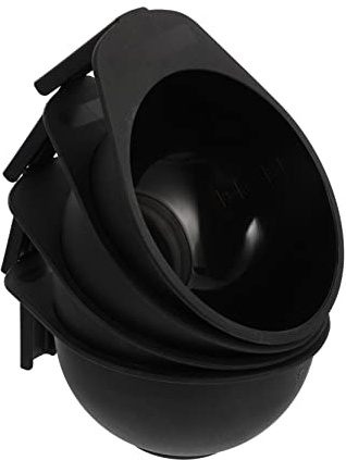 Ipetboom 4pezzi Ciotole Per Tinta Capelli in Resistente Facili Da Pulire e Riutilizzabili Per Miscelare e Conservare Tinte e Colori Parrucchieri