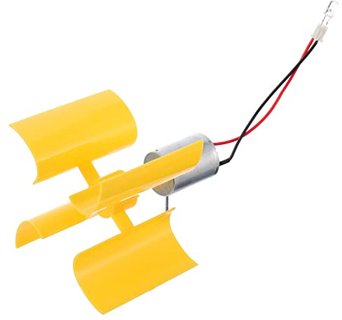 SUPVOX Generatore Eolico Mini Rotabile per Didattica Turbina Dc per Esperimenti Scientifici e Educativo DIY