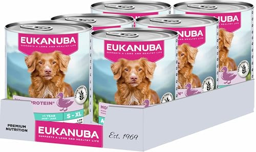 EUKANUBA Special Care våtfoder till vuxna hundar, Mono-Protein anka 6 x 400 g