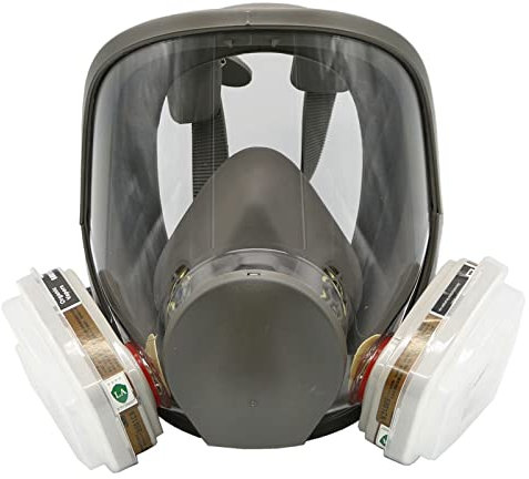 Pour 6800 Masque 7 Pièce Nouvelle Poussière Peinture Pulvérisation Même utilisation Visage Complet Visage Respirateur Peinture Décoration Bois