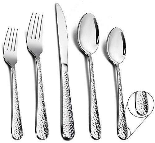 TEAMFAR Set di posate in acciaio inox, 60 pezzi