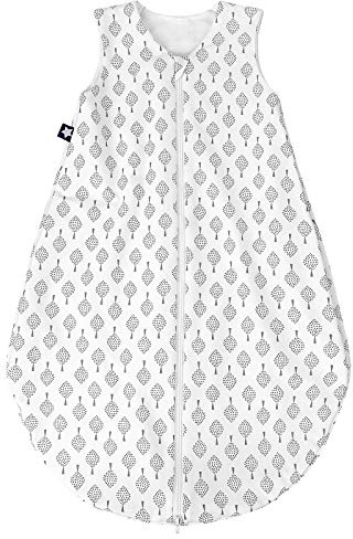 Julius Zöllner Baby Sommerschlafsack aus 100Prozent Jersey Baumwolle, Größe 74 , Standard 100 by OEKO-TEX, Little Bonsai