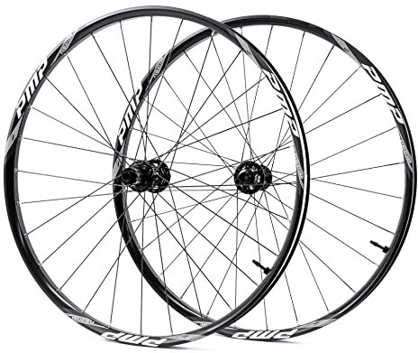 PMP Evolution | MTB-Räder 27,5 aus Aluminium für XC und All Mountain | 30 mm breite Felgen | Nitro-Nabe | 2 mm Speichen | Anpassbare Farbe